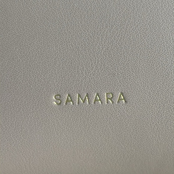 ANTHROPOLOGIE SAMARA Soft vegan leather in a muted Peony hue - Picture 6 of 9
